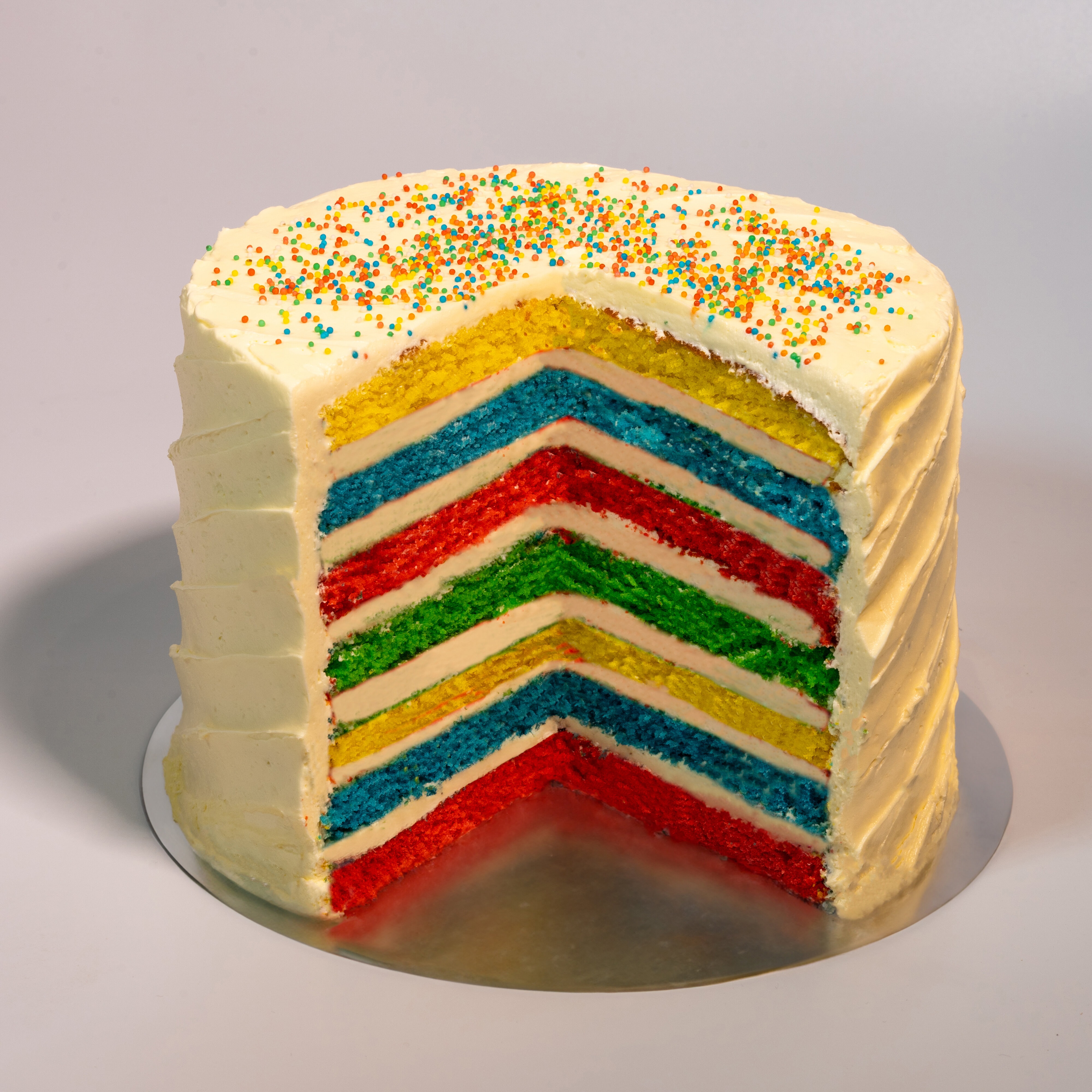 Rainbow cake - Picture of Hummingbird Bakery, Dubai - Tripadvisor